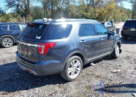 2017 Ford Explorer Limited из США, поврежденный, VIN 1FM5K7F85HGB59178